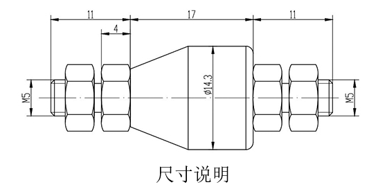 水银滑环尺寸说明