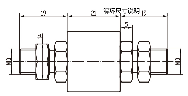 滑环尺寸说明